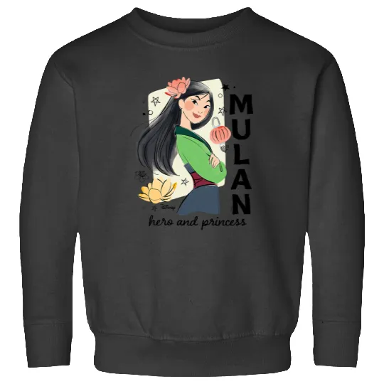 Disney Princess Mulan Hero And Princess Sweatshirts