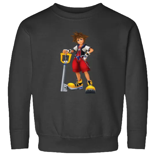 Disney Kingdom Hearts Sora Key Blade Sweatshirts