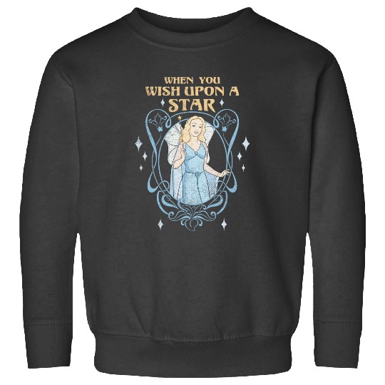 Disney Pinocchio Blue Fairy Wish Upon a Star Sweatshirts