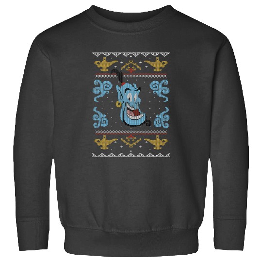 Disney Aladdin Genie Ugly Christmas Sweater Design Sweatshirts