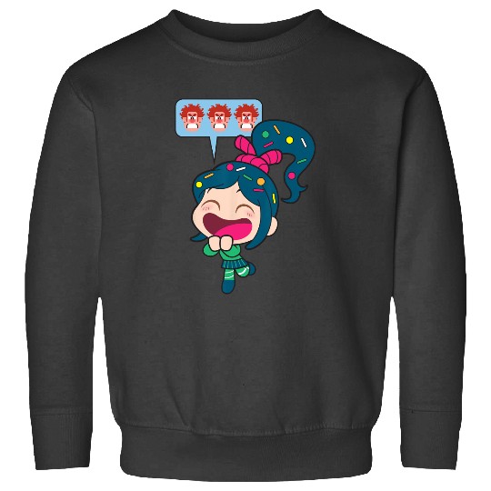 Disney Ralph Breaks the Internet Laughing Vanellope Sweatshirts