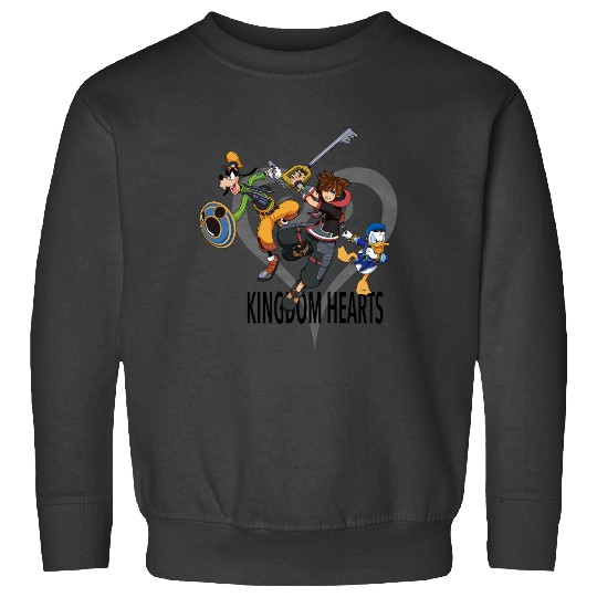 Disney Kingdom Hearts III Sora Donald and Goofy Sweatshirts