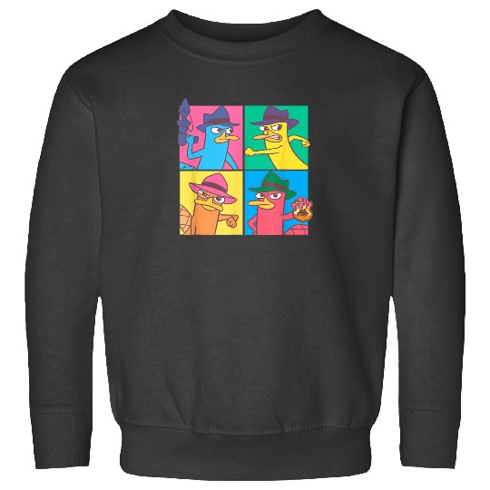 Disneyss Phineas And Ferb Agent P Pop Box Up Sweatshirts