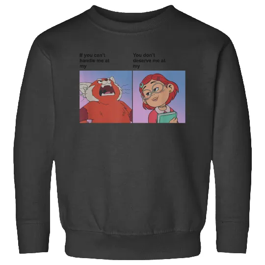 Disneyss Pixars Turning Red Mei Meme Handle Me Sweatshirts