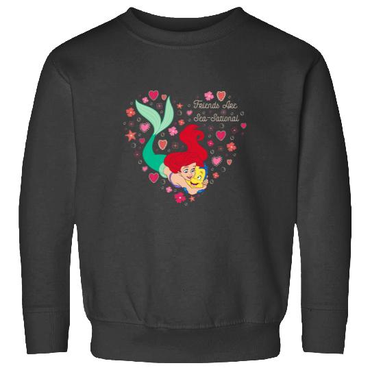 Disney The Little Mermaid Friends Are Sea-Sational Valentine Sweatshirts