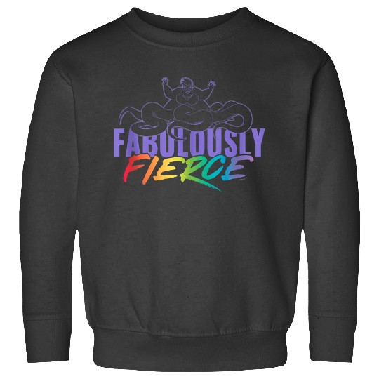 Disneyss Villains Ursula Fabulously Fierce Pride Sweatshirts