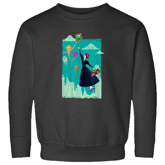 Disneyss Mary Poppins Returns Kites In The Sky Sweatshirts