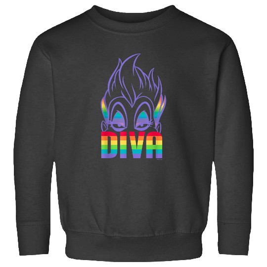 Disneyss Villains Ursula Diva Pride Sweatshirts