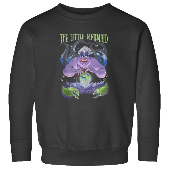 Disneyss The Little Mermaid Evil Ursula Crystal Ball Sweatshirts
