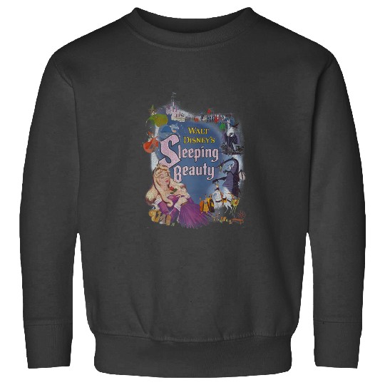 Disneyss Sleeping Beauty Classic Icons Movie Poster Sweatshirts