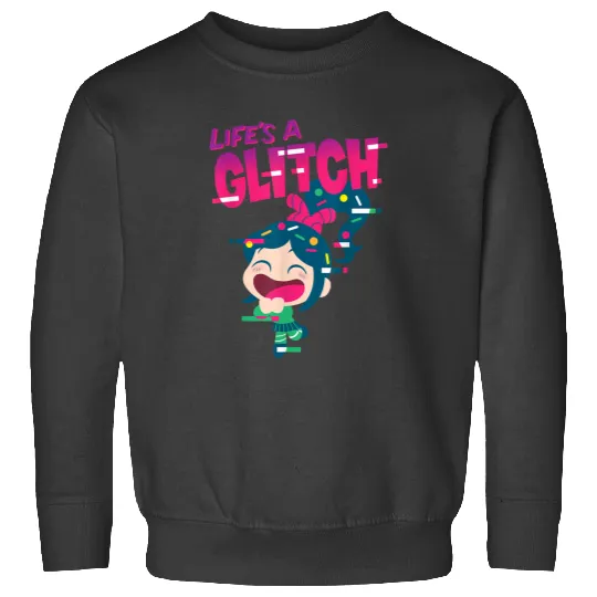 Disneyss Ralph Breaks The Internet Vanellope Glitch Sweatshirts