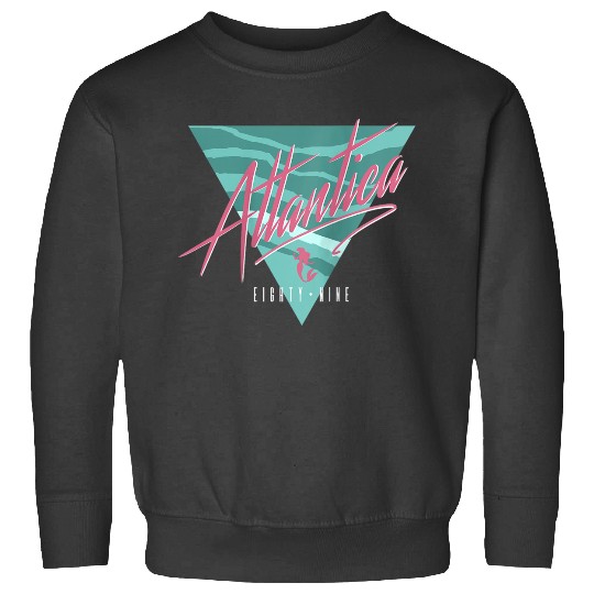 Disneyss The Little Mermaid Atlantica Eighty Nine Logo Sweatshirts