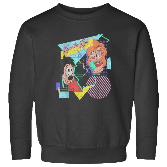 Disneyss A Goofy Movie Max Roxanne Eye To Eye Forever Sweatshirts