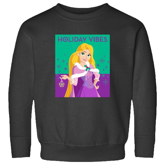 Disney Princess Rapunzel Winter Holiday Vibes Sweatshirts
