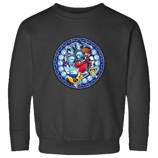 Disney Kingdom Hearts Sora Keyblade Mosaic Sweatshirts