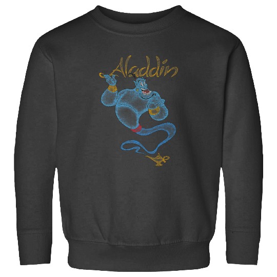 Disney Aladdin Distressed Genie Floating Sweatshirts