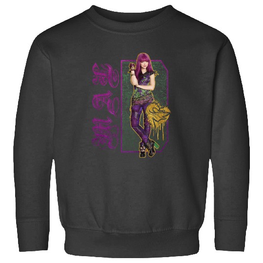 Disney Descendants 2 Mal Paint Drip Poster Sweatshirts