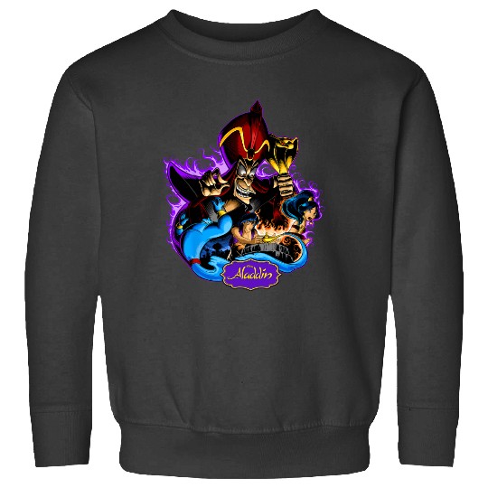 Disney Aladdin Jafar Genie Jasmine Art Graphic Sweatshirts