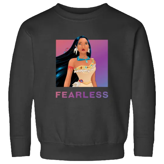 Disney Princess Pocahontas FEARLESS Purple Ombre Sweatshirts