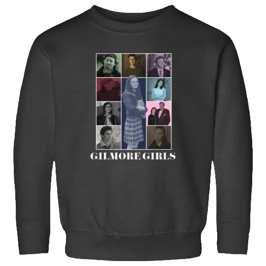 Gilmore Girls Eras Tour White Print Sweatshirts