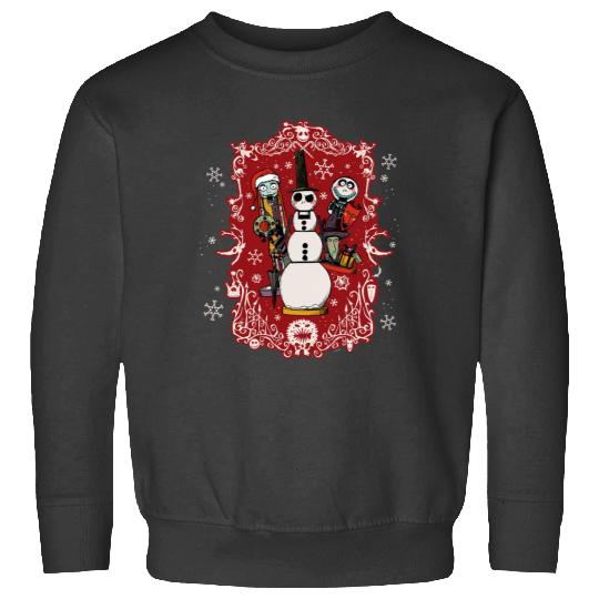 Disney Nightmare Before Christmas Jack Snowman Nutcracker Sweatshirts