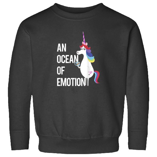 Disneyss Pixars Inside Out Unicorns An Ocean Of Emotion Logo Sweatshirts