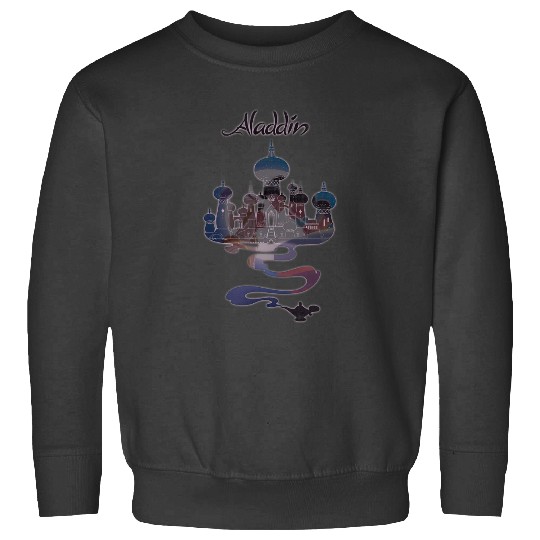 Disney Aladdin Genie Lamp Agrabah Fill Poster Sweatshirts
