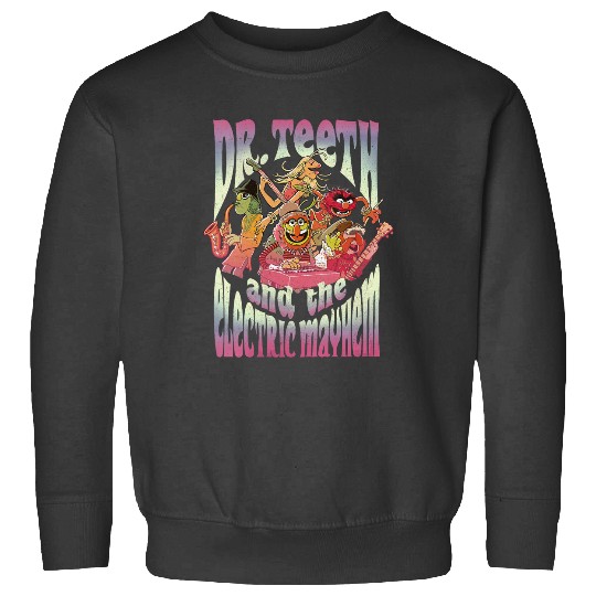 Womens Disney The Muppets Dr. Teeth And The Electric Mayhem VNeck Sweatshirts