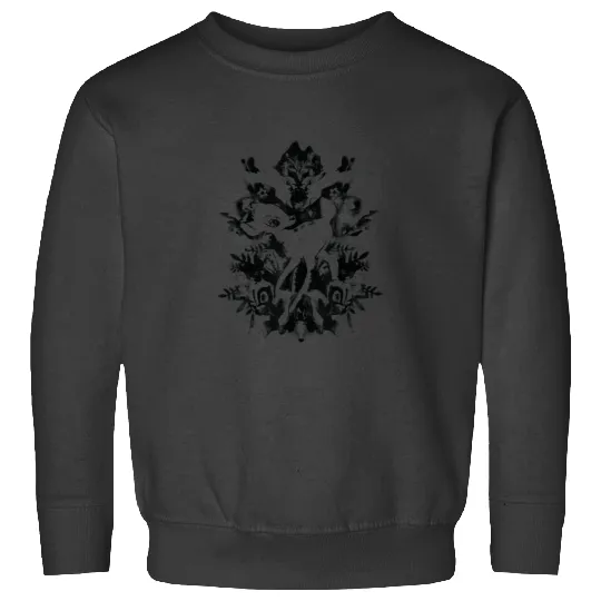 Disney Bambi Ink Drawing Sweatshirts