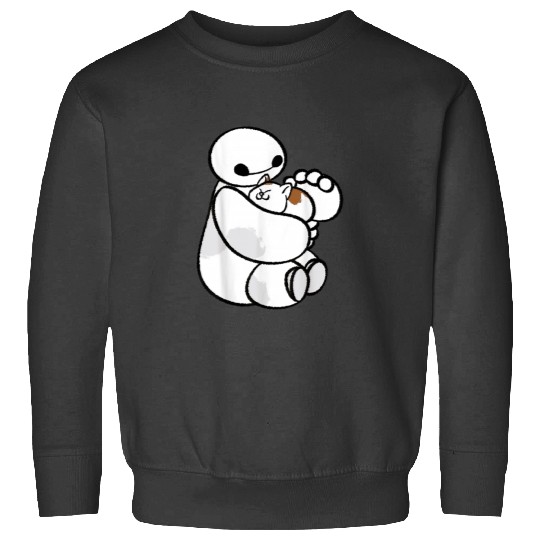 Disney Big Hero 6 Baymax Cat Cute Portrait Sweatshirts