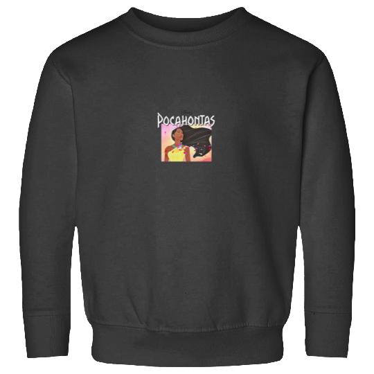 Disneyss Princess Pocahontas Colors Of The Wind Panel Sweatshirts