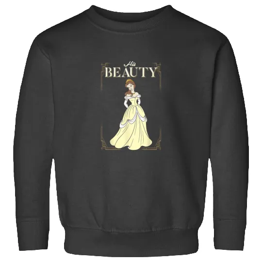 Disney Beauty and the Beast Belle His Beauty  Fr Sweatshirts
