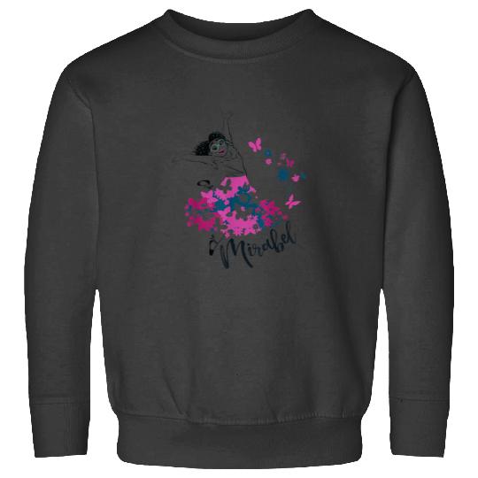Disney Encanto Mirabel Madrigal Floral Lilac Pur Sweatshirts