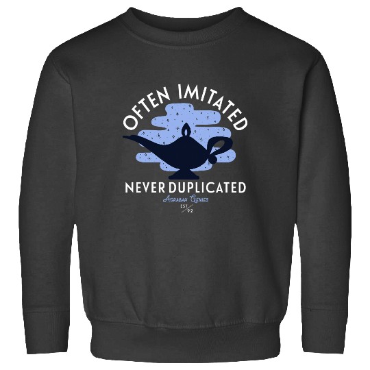 Disney Aladdin Genie Often Imitated Never Duplicated Sweatshirts