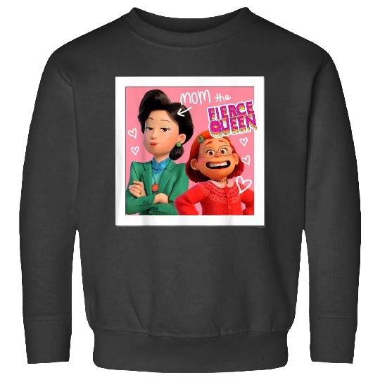 Disneyss And Pixarss Turning Red Mei Ming Mom The Fierce Queen Sweatshirts