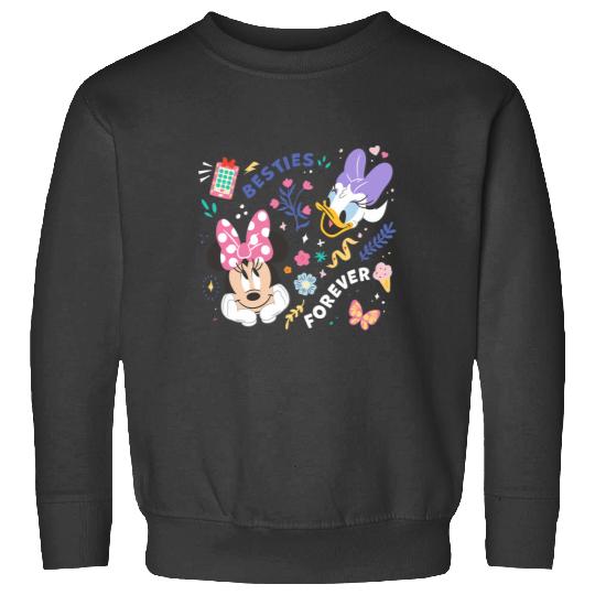 Disney Mickey And Friends Minnie & Daisy Besties Forever Sweatshirts