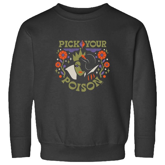 Disney Princess Snow White and Evil Queen Pick Your Poison Sweatshirts