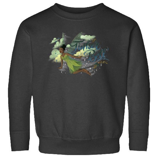 Disneyss Peter Pan Wendy Tinker Bell Flying Portrait Sweatshirts