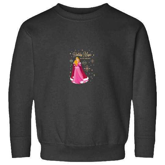 Disneyss Princess Aurora Holiday Magic In My Heart Sweatshirts