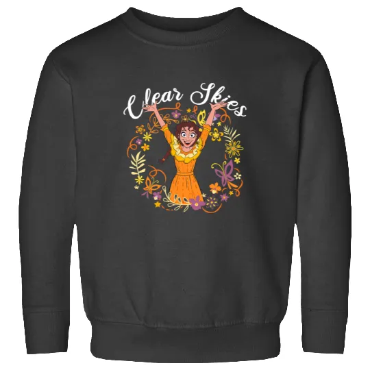 Disney Encanto Pepa Clear Skies Floral Sweatshirts