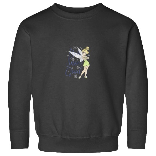 Disneyss Peter Pan Christmas Tinker Bell Up To Snow Good Sweatshirts