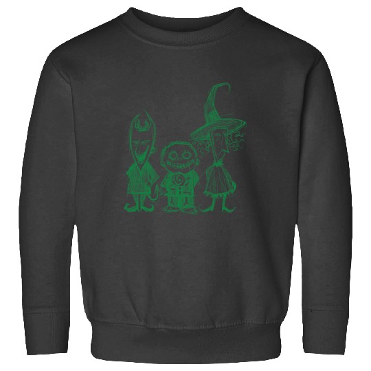 Disney The Nightmare Before Christmas Boogie’s Trio 2-Sided Sweatshirts