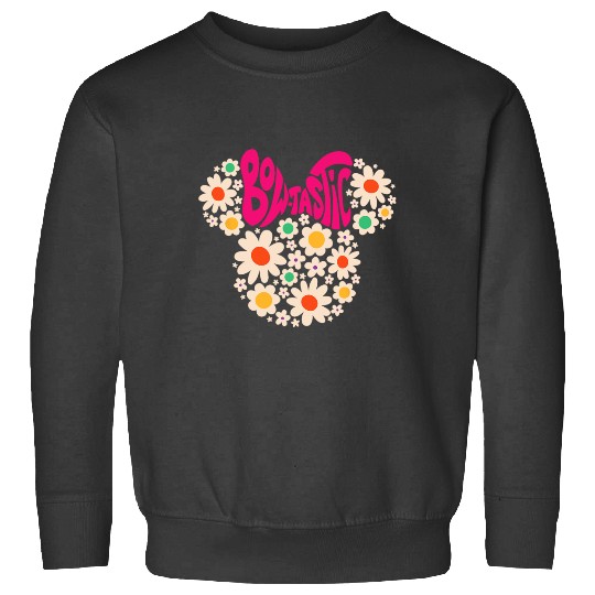Disney Minnie Mouse Bow-Tastic  Daisy Floral Sweatshirts