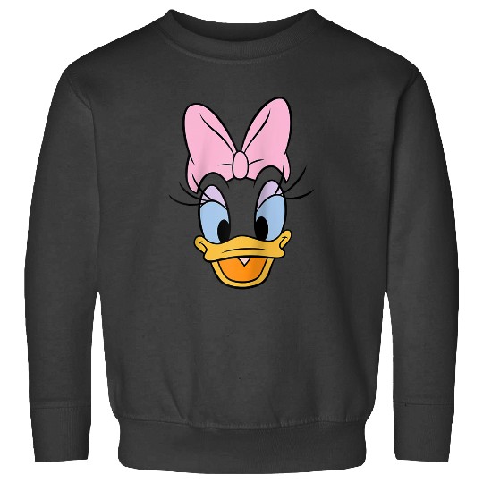 Disneyss Daisy Duck Big Faces Sweatshirts