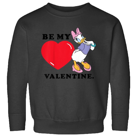 Disneyss Be My Valentine Daisy Duck Sweatshirts