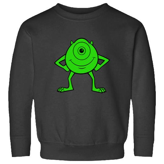 Disney Pixarss Monsters Inc. Mike Wazowski Cyclops Retro Sweatshirts