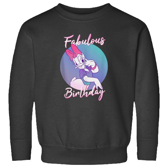 Disneyss Daisy Duck Fabulous Birthday Sweatshirts