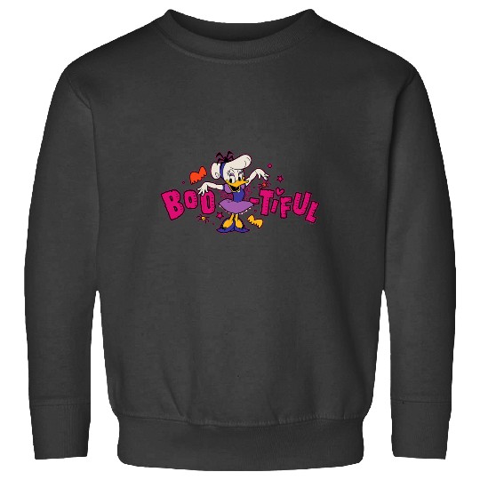 Disney Daisy Duck in Costume BOO-tiful Spooky Cute Halloween Sweatshirts