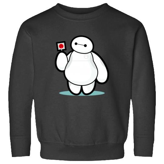 Disney Big Hero 6 Baymax With Lollipop Cute Shot Sweatshirts