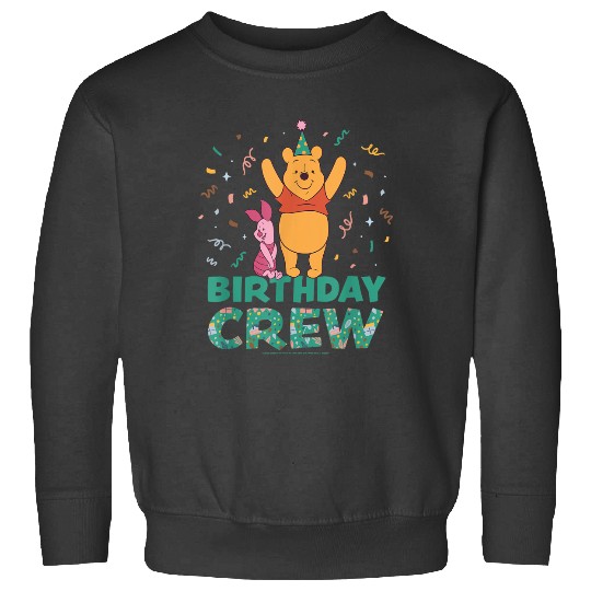 Disney Winnie The Pooh Piglet Birthday Crew Party Matching Sweatshirts